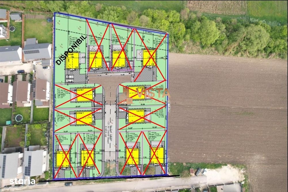 Parcele cu PUD  P+E, diverse suprafete, Stupini, Brasov