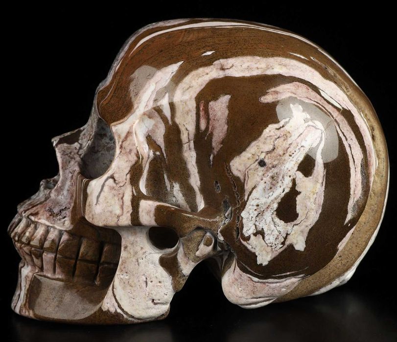 Кристален череп от яспис