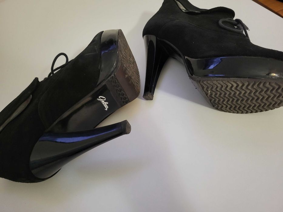 Botine negre Guban
