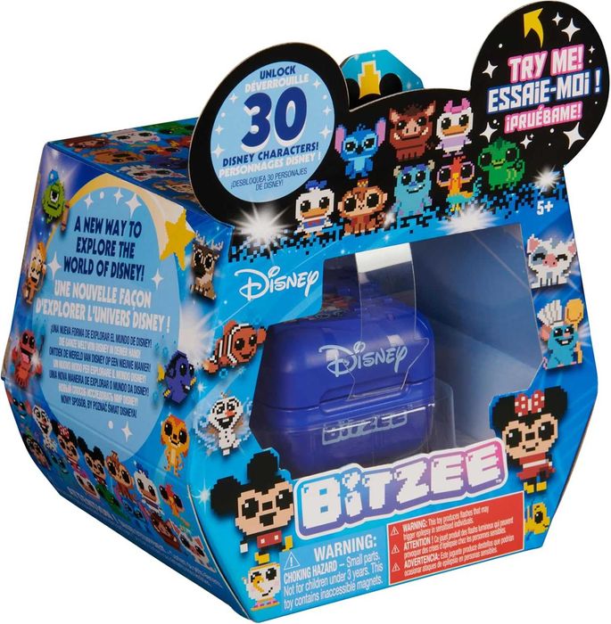 Интерактивна играчка Bitzee с Disney лиценз 30 героя Тамагочи Стич