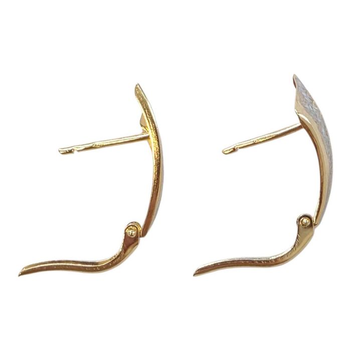 (AG35) Cercei aur 14K 1.53gr   B35858 - Garantie 2 ani !