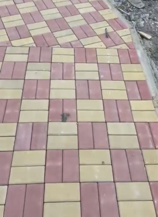 Укладка брусчатка