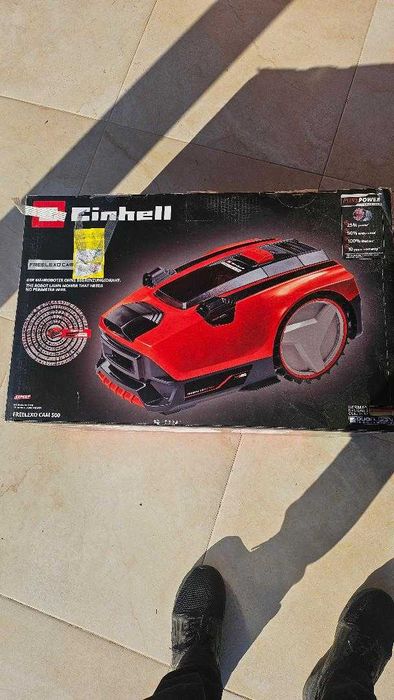 Robot tuns iarba Einhell FREELEXO CAM 500 NOU – 500 m² automat