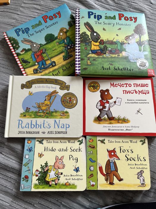 Детски книжки Peppa pig, Julia Donaldson, The very hungry catterpillar