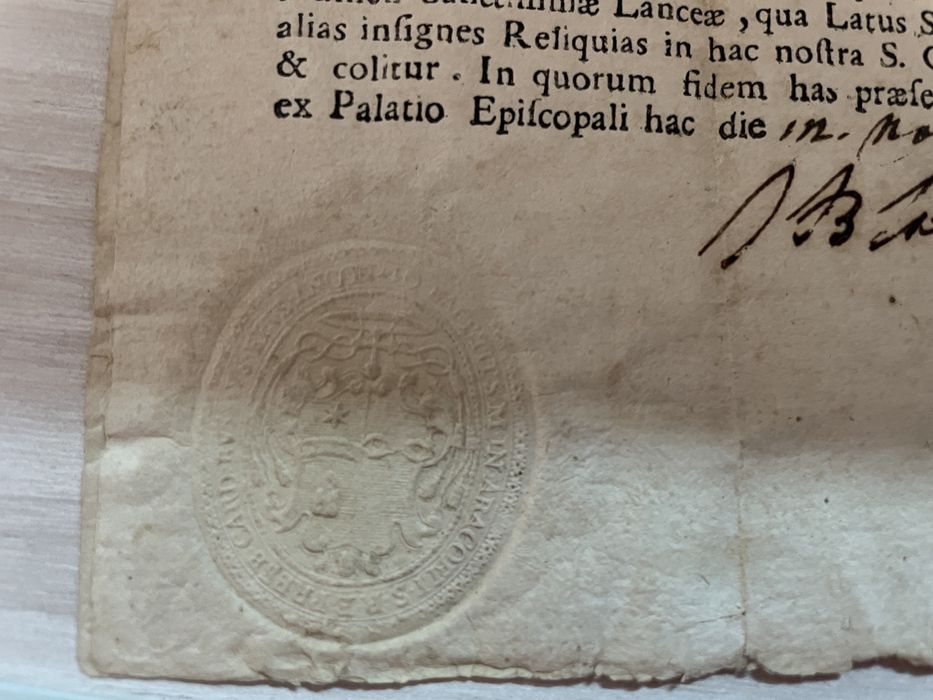 Unicat -Document Vatican Bula papala 1717 - instaurare cardinal papa !