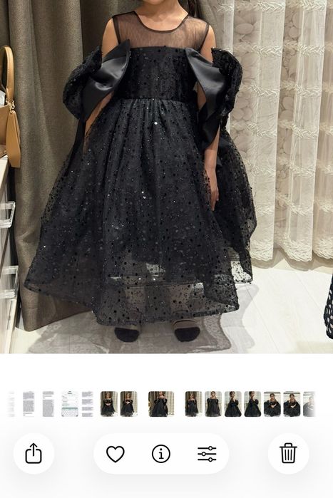 Детское вечернее платье