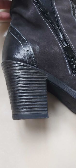 Три чифта кожени ботуши и боти