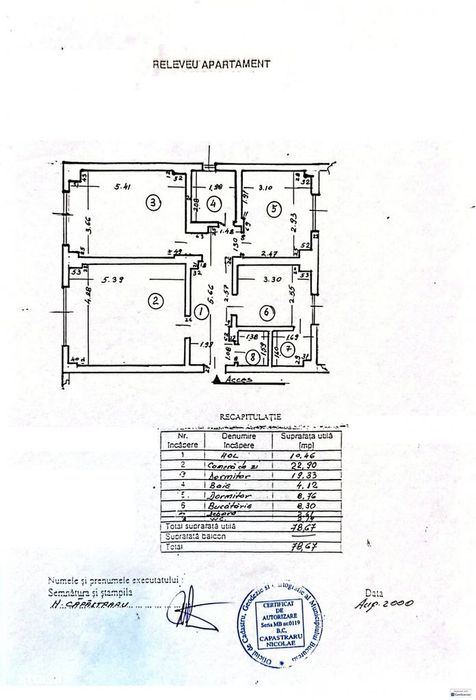 3 Camere | Vatra Luminoasa | Centrala Proprie | Loc Parcare+Boxa | An