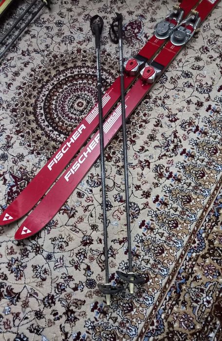 Горные лыжи с палками