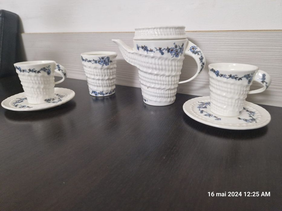 Set porțelan cafea două persoane