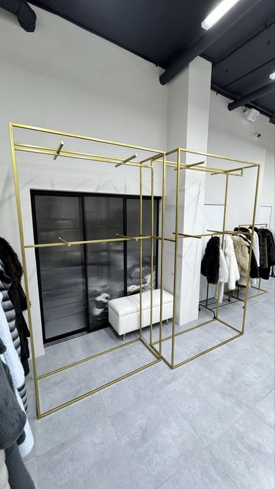 Скидка 22% ТОРГОВЫЕ РЕЙЛЫ Напольные Стеллаж ЛОФТ Рейл Loft