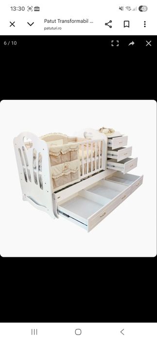 Patut bebelusi/ copii 3 in 1