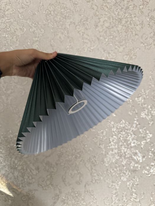 Абажур плисированный