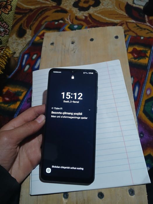 Samsung galaxy A02 holati yaxshi