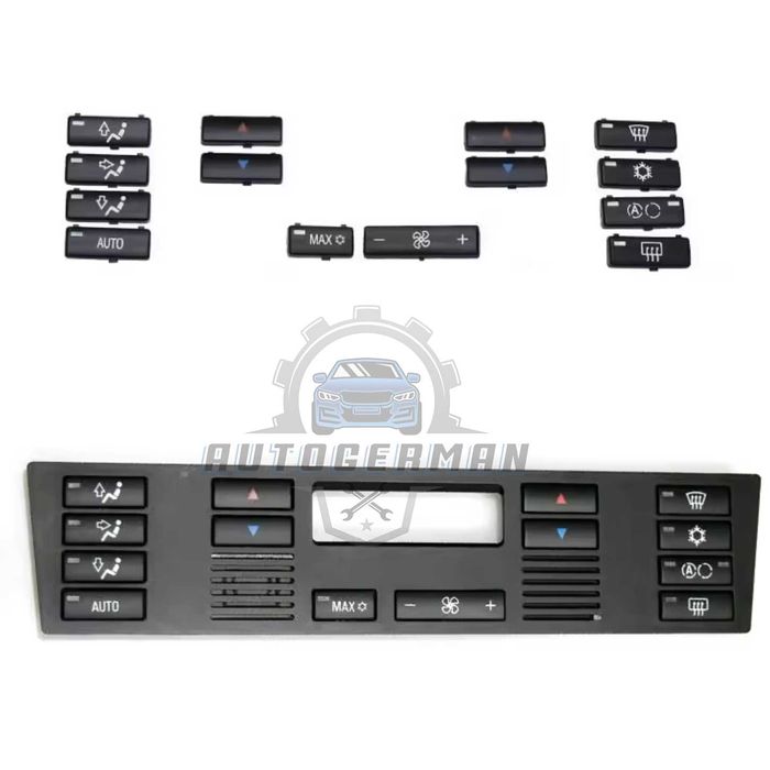 BMW E39/E53 Бутони за климатик 14бр 5 серия Х5 климатроник парно нови