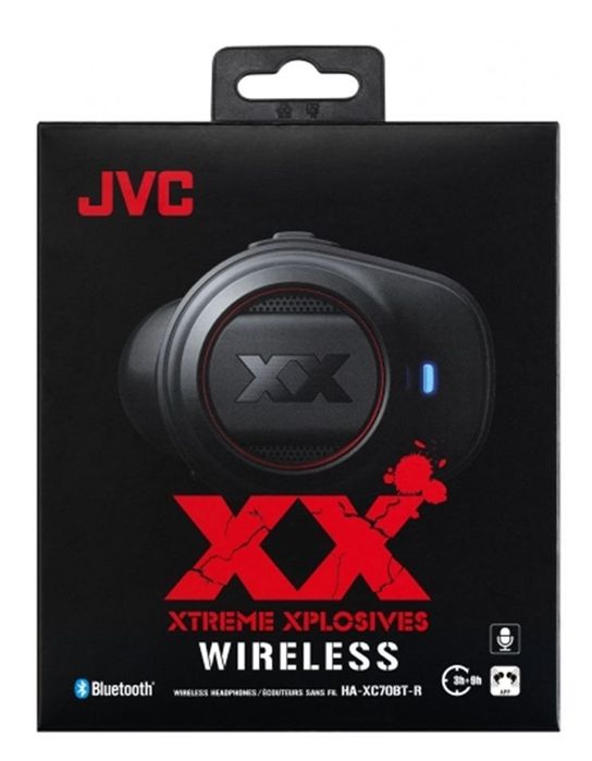 Casti Telefon in ear JVC HA-XC70BT-RE Bluetooth Wireless nou sigilat