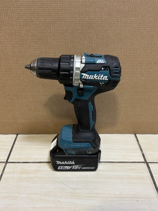 MDM vinde: Filetanta Makita DDF484+Acumulator Makita 5.0Ah.