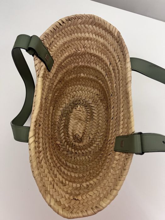 Сумка Loewe Raffia Anagram Basket