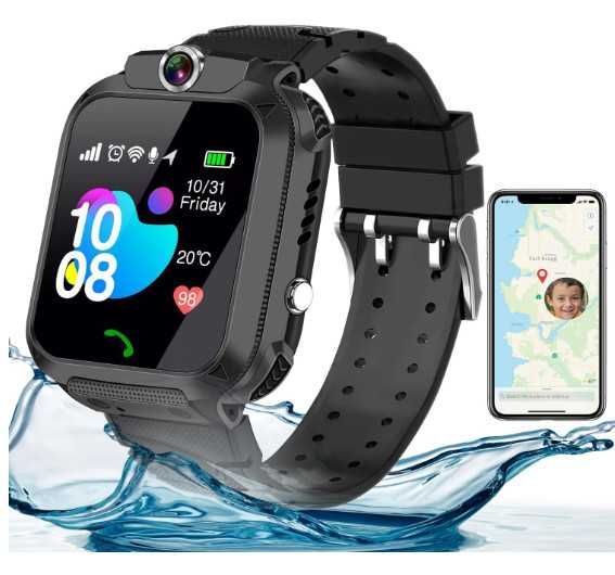 Детски смарт часовник с GPS тракер, SIM карта за разговори