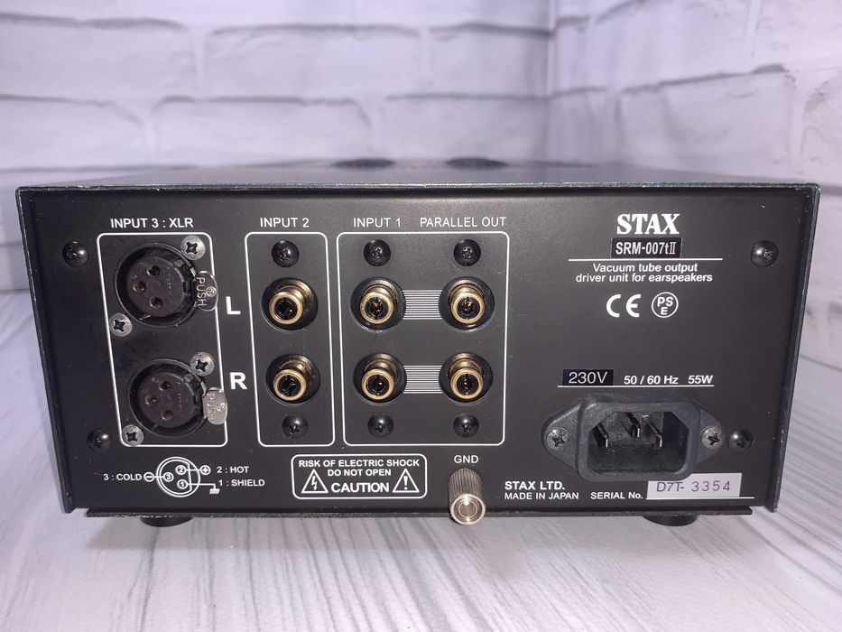 Stax SRM-007t II – Електростатичен усилвател за слушалки SR-007 MK2
