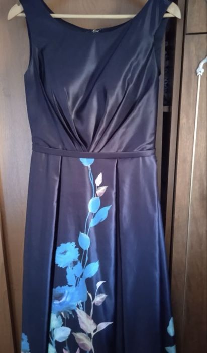 Платье вечернее атлас