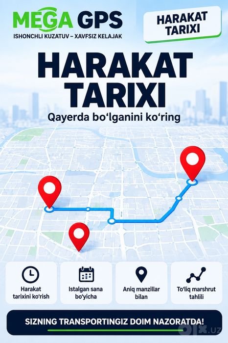 Toshkent bo'yicha eng arzon gpslar