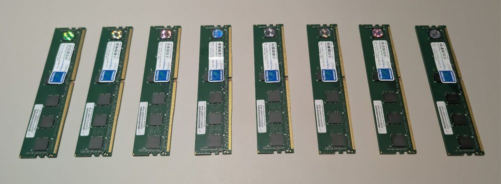 Global 256Gb (8 x 32Gb) ram memories