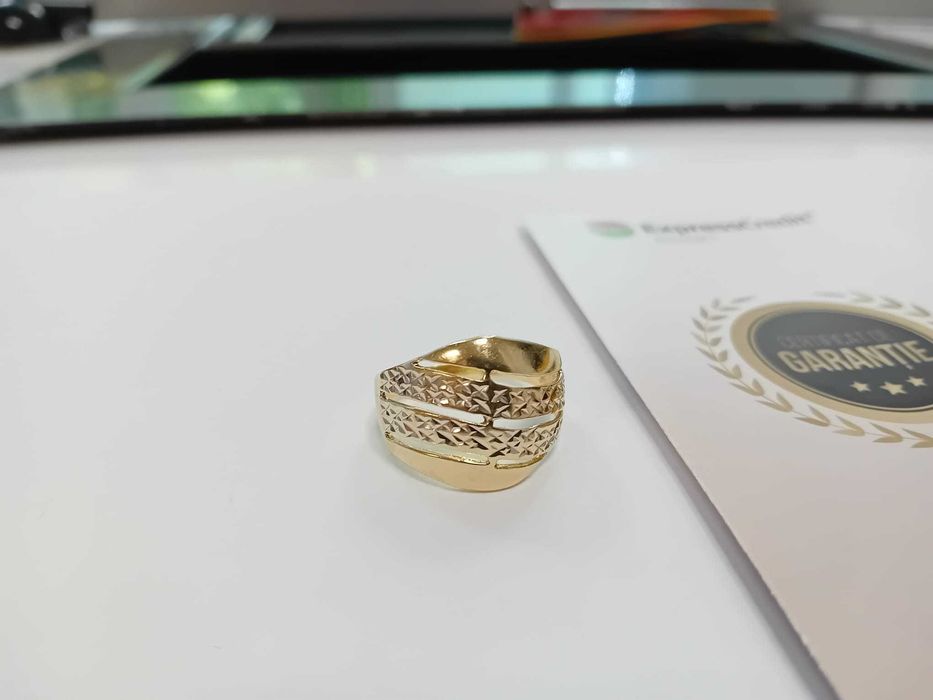 (Ag33) Inel Aur 14K/Garantie 2 ani