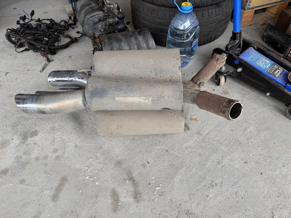 Глушитель задние банки бочки брабус brabus