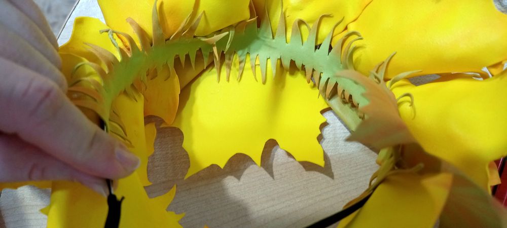 Ободок осенний ОСЕНЬ