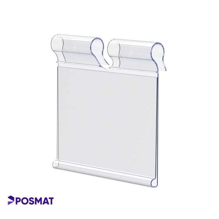 Ценник. Ценникодержатель. Откидной ценникодержатель на крючок Sennik