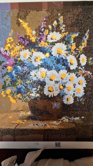 Vand goblenuri de diamante lucrate manual