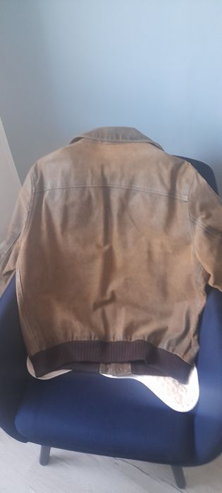 Geaca piele bomber
