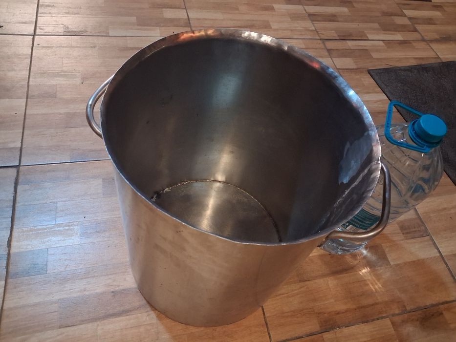 Oala mare din inox gros Cazan inox