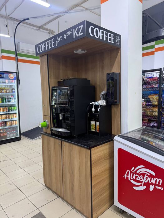 Кофе аппарат с местом