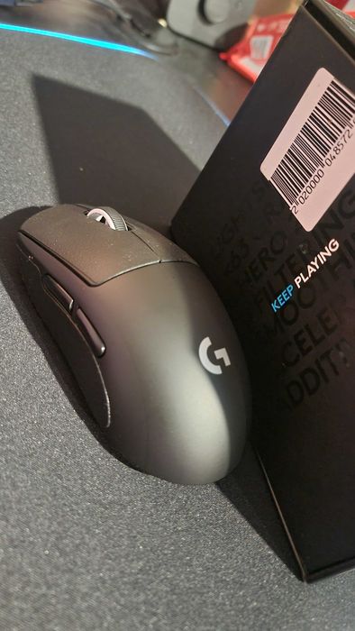 Logitech Superlight + Tiger Ice skates v2