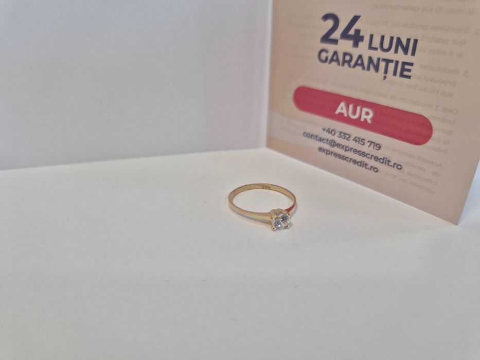 Inel Aur 14K 1.27g (ECA 39 / b.18021.5) Garantie 2 ani!