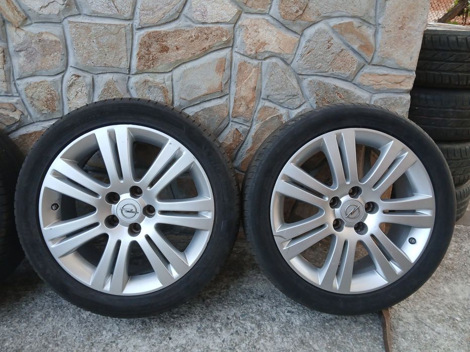 Оригинални Алуминиеви джанти 17цола за Opel Meriva.astra.zafira.vectra .Meriva.corsa OPC.5×110.Alfa Romeo. Saab.