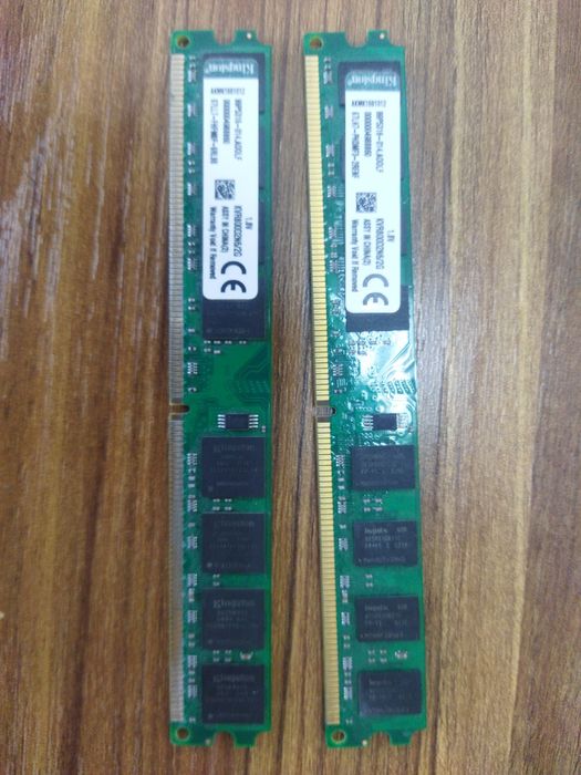 DDR2 2Gb 2 dona 2 штуки