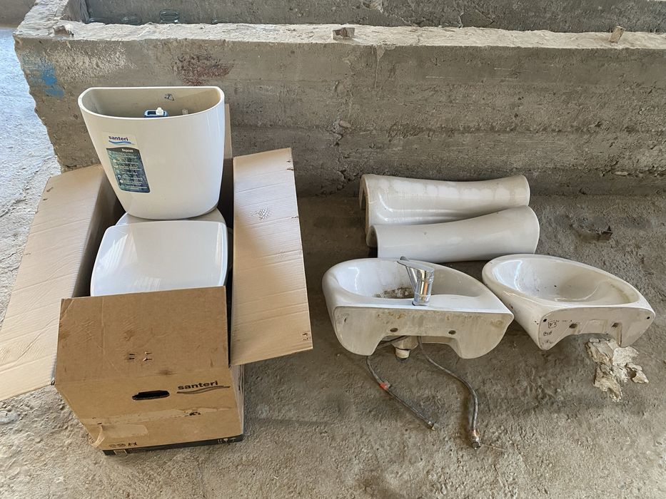 Унитаз раковина рабочий бу