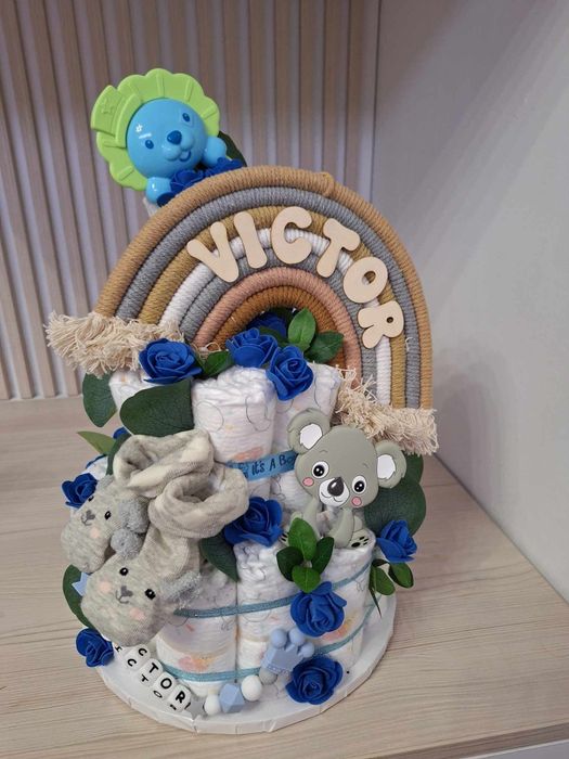 Tort scutece personalizat