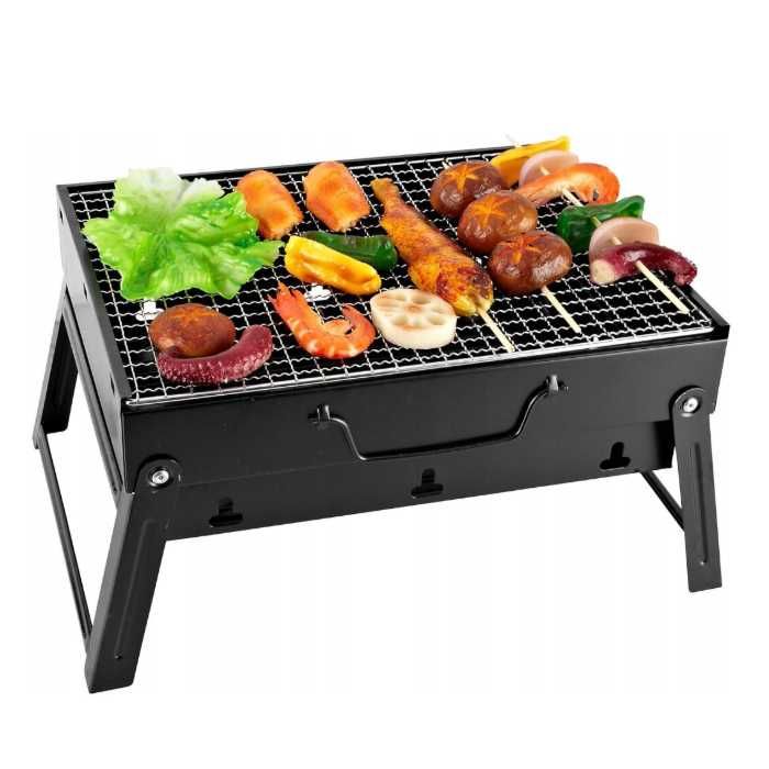 Преносимо барбекю на дървени въглища, куфар - 2 размера / Portable Grill