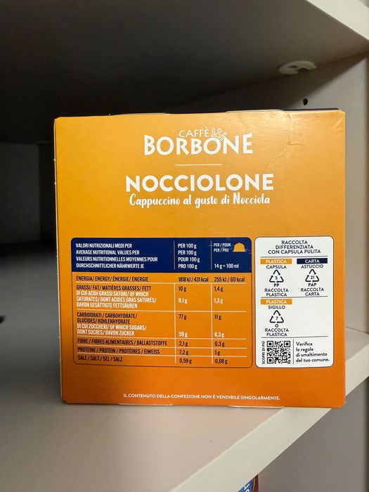 1xcapsule de ciocolata calda compatibile cu dolce gusto/nescafe