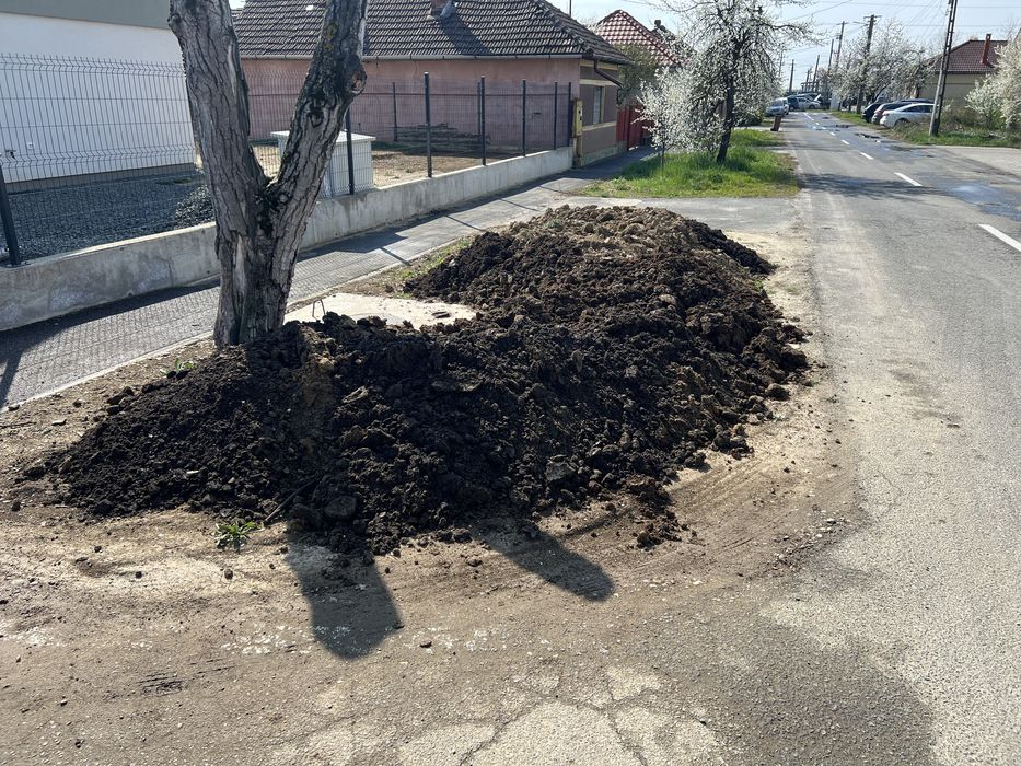 Donez pamant pentru nivelare sau alte nevoi