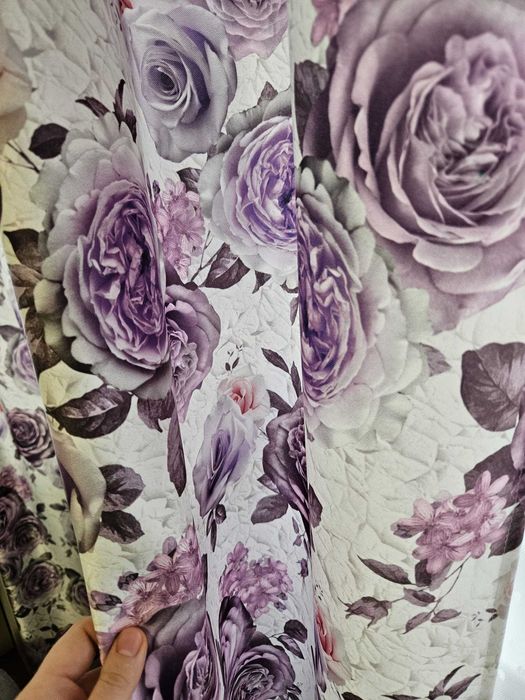 Draperie model floral living