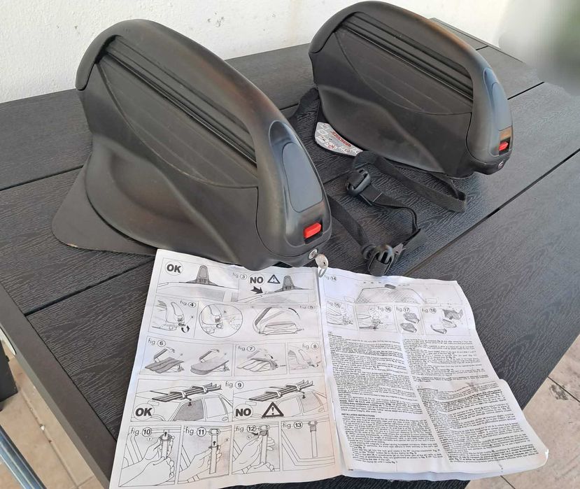 Магнитен багажник за сноуборт и ски