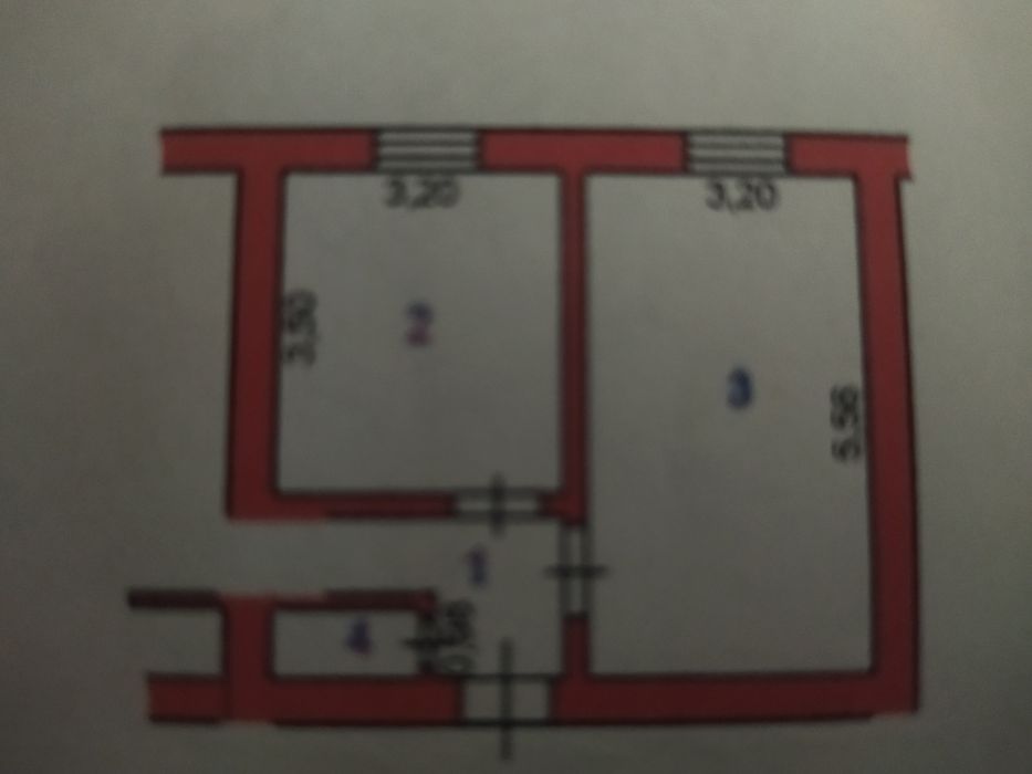 Продам 2-х комнатную