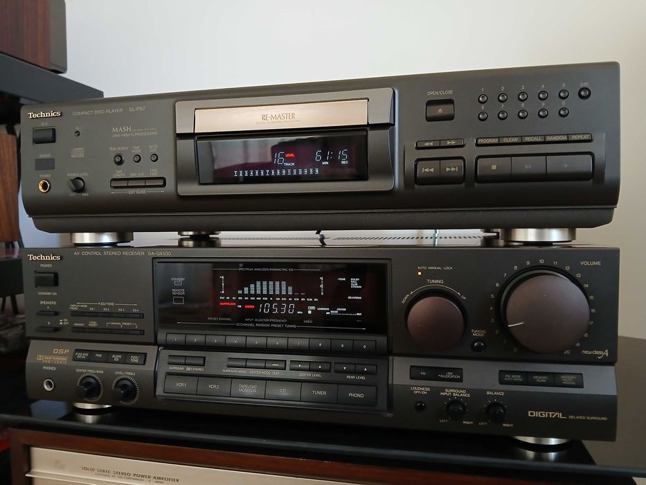 Technics SA-GX530/  SL-PS7/ Onkyo D-302E