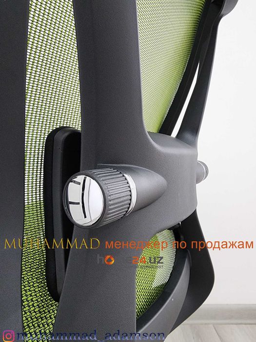 Офисное кресло BERG зеленый (доставка бесплатная и гарантия !)