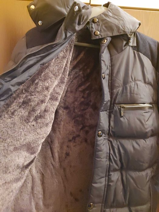 Мъжко зимно яке с качулка - НОВО